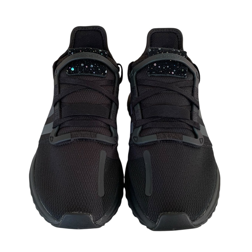 Adidas Black & Iridescent Stripe U Path Sneakers